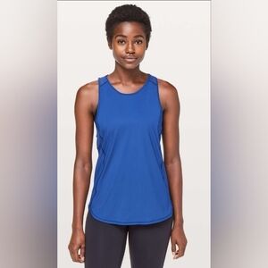 Lululemon Sculpt Tank II Cyber Blue Size 4 Or 6